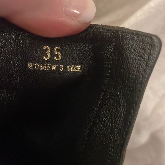 Tod’s Women's Dark Brown Scarpa Donna Suede Stivaletto Combat Boots Size 35 - Picture 8 of 10